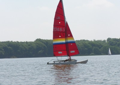 Catermaran auf der Schlei